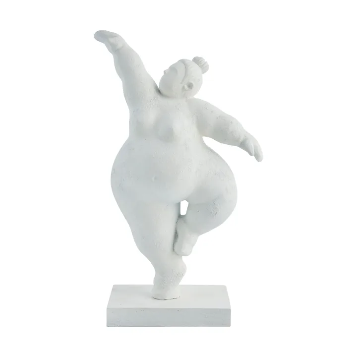Serafina 踮脚站立女子装饰28.8cm - 白色 - Lene Bjerre