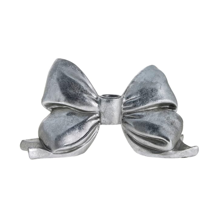 Serafina bow 烛台 12.7 cm - Antique 银色 - Lene Bjerre