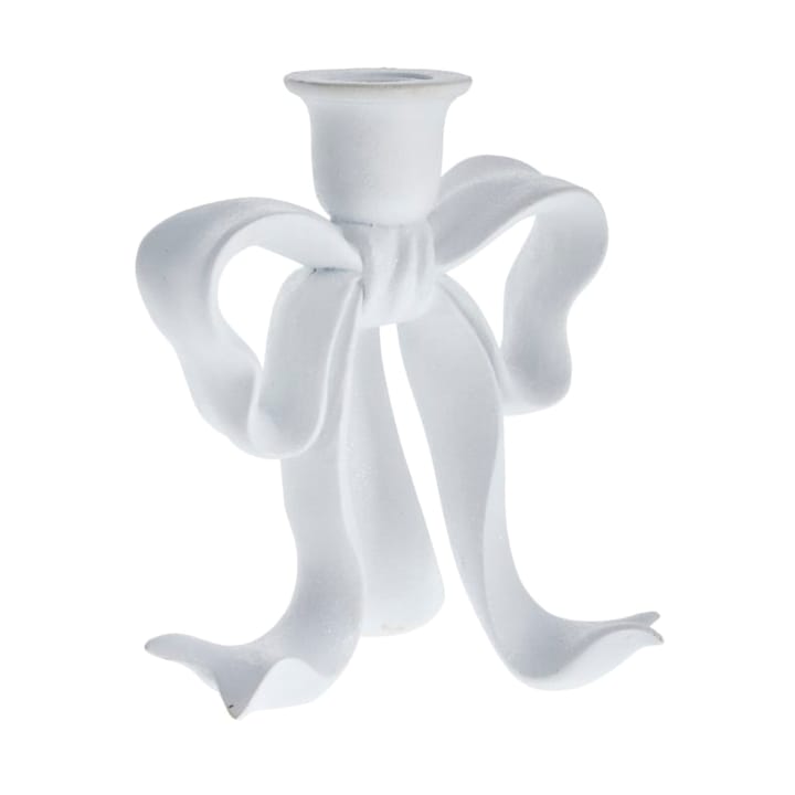 Serafina bow 烛台 19.7 cm - 白色 - Lene Bjerre