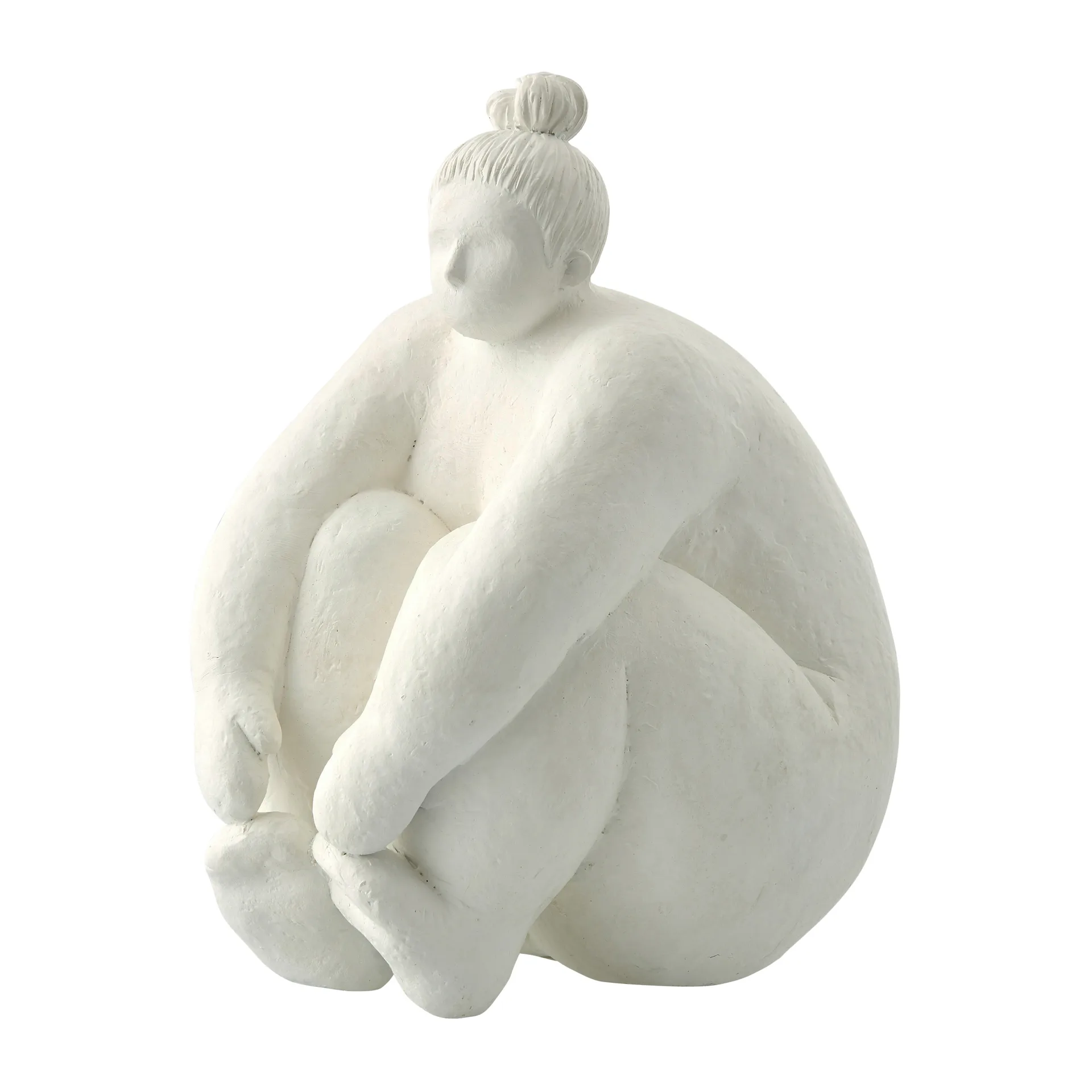 Serafina decoration sitting woman 24 cm, 白色 Lene Bjerre