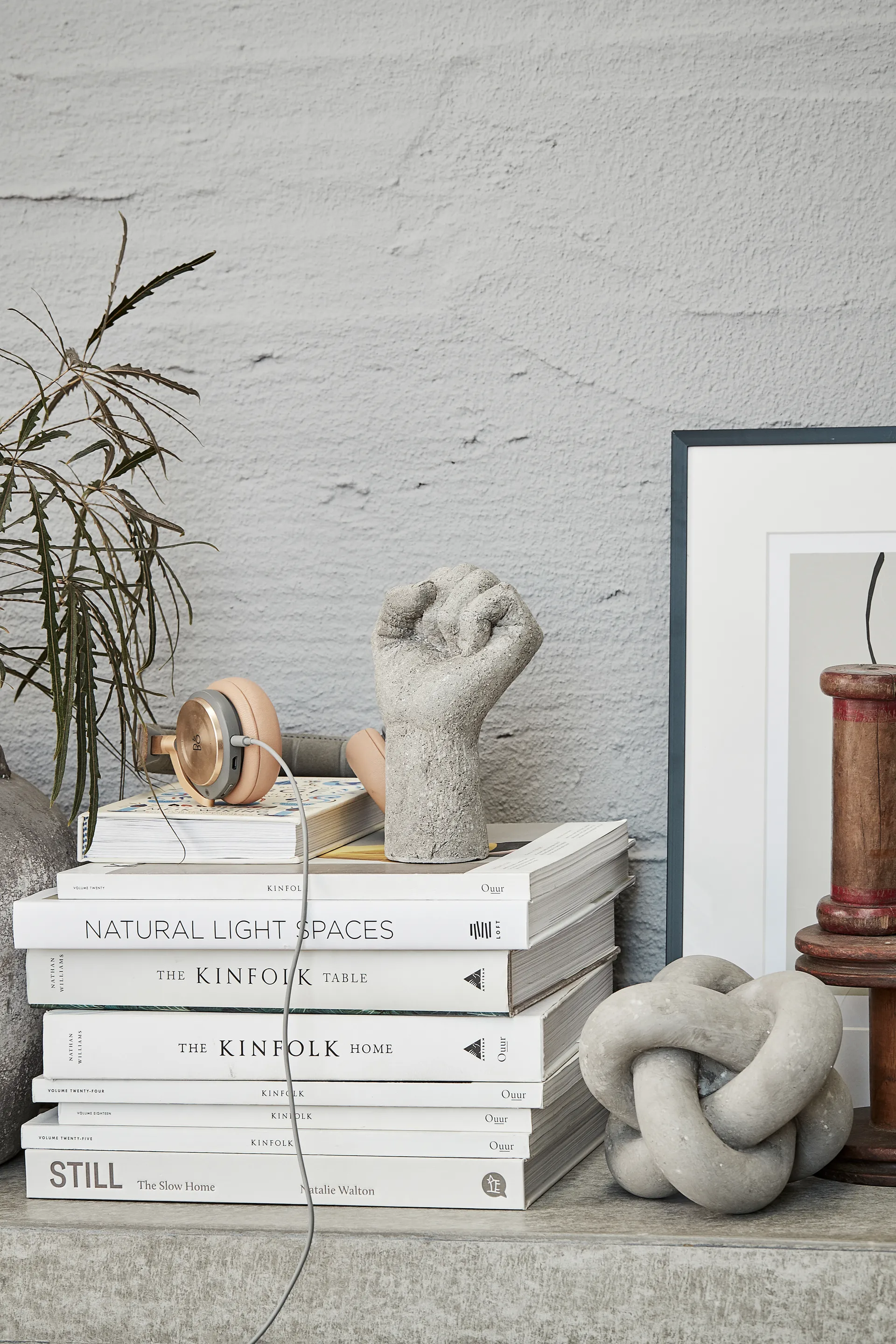 Serafina decorative knot 13 cm, 灰色 Lene Bjerre