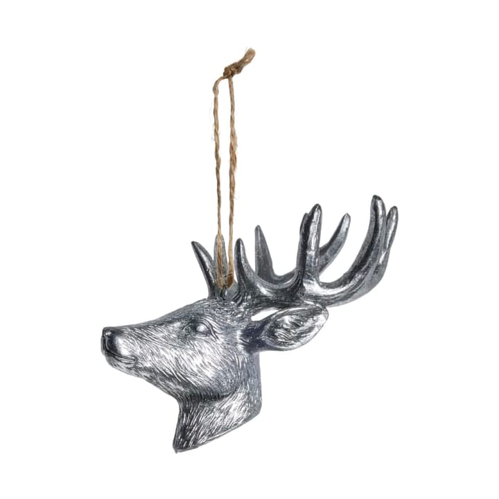Serafina deer 装饰 衣架/架子 12.5 cm - Antique 银色 - Lene Bjerre