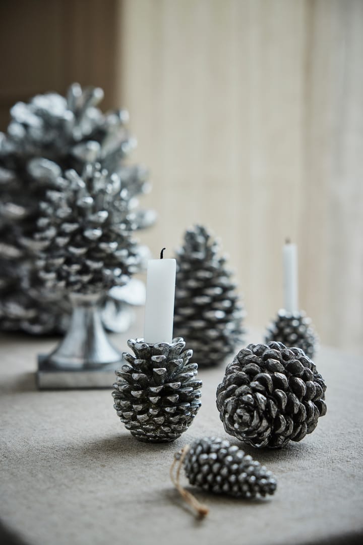 Serafina pinecone 装饰 8.3 cm, Antique 银色 Lene Bjerre