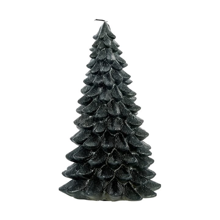 Trelia decorative 蜡烛 - wood 22 cm - Dark green - Lene Bjerre