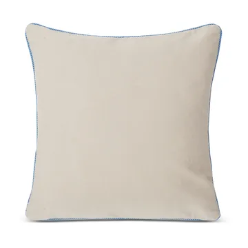 Beach Club Embroidered 枕头套 50x50 cm - Beige-blue - Lexington