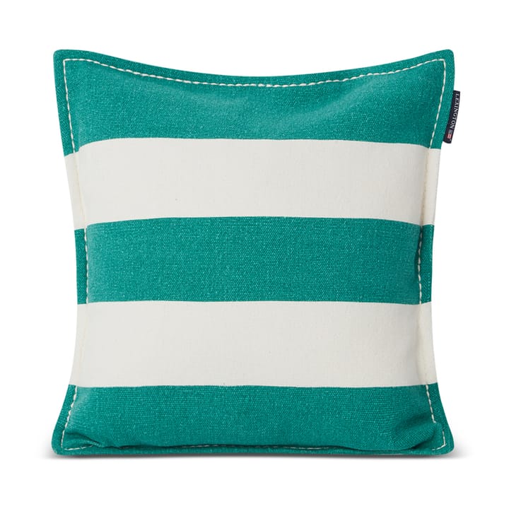 Blid Stripe Printed 枕头套 50x50 cm, Green-white Lexington