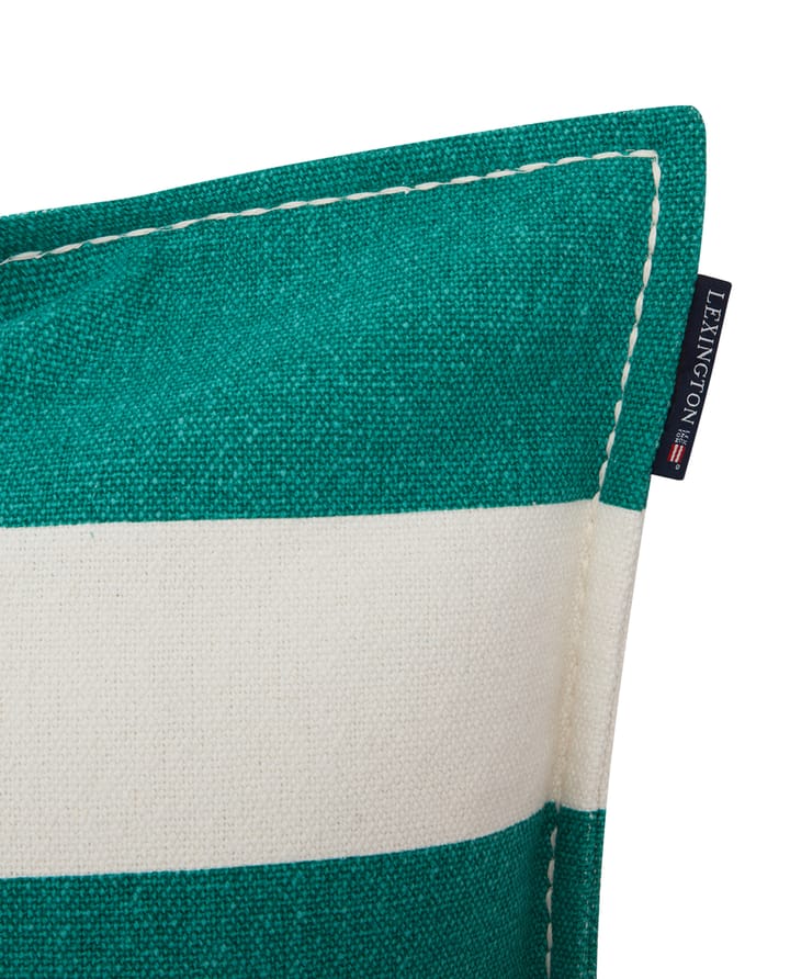 Blid Stripe Printed 枕头套 50x50 cm, Green-white Lexington