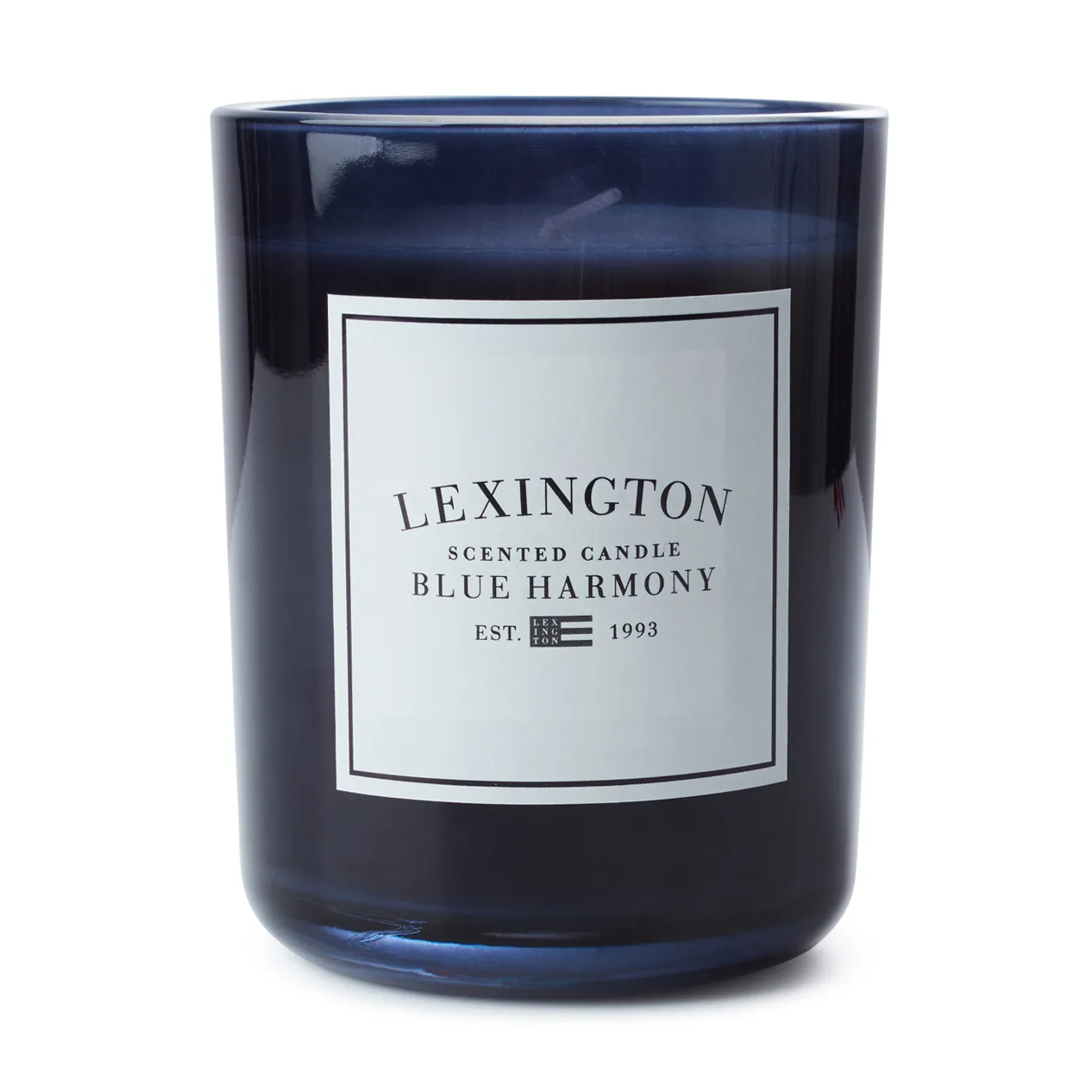Blue Harmony scented candle 60 hours, Dark 蓝色 Lexington