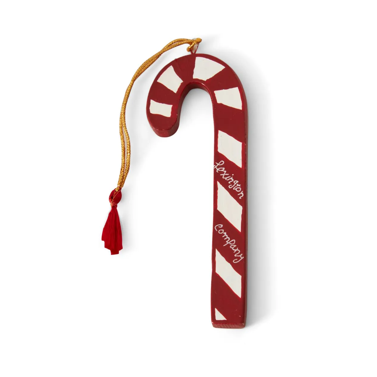 Candy Cane Papier Maché 圣诞树摆设/挂件/装饰, 12 cm Lexington