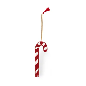 Candy Cane Papier Maché 圣诞树摆设/挂件/装饰 - 12 cm - Lexington