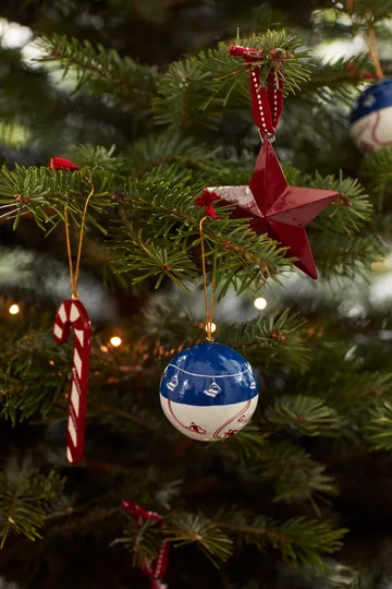 Candy Cane Papier Maché 圣诞树摆设/挂件/装饰 - 12 cm - Lexington