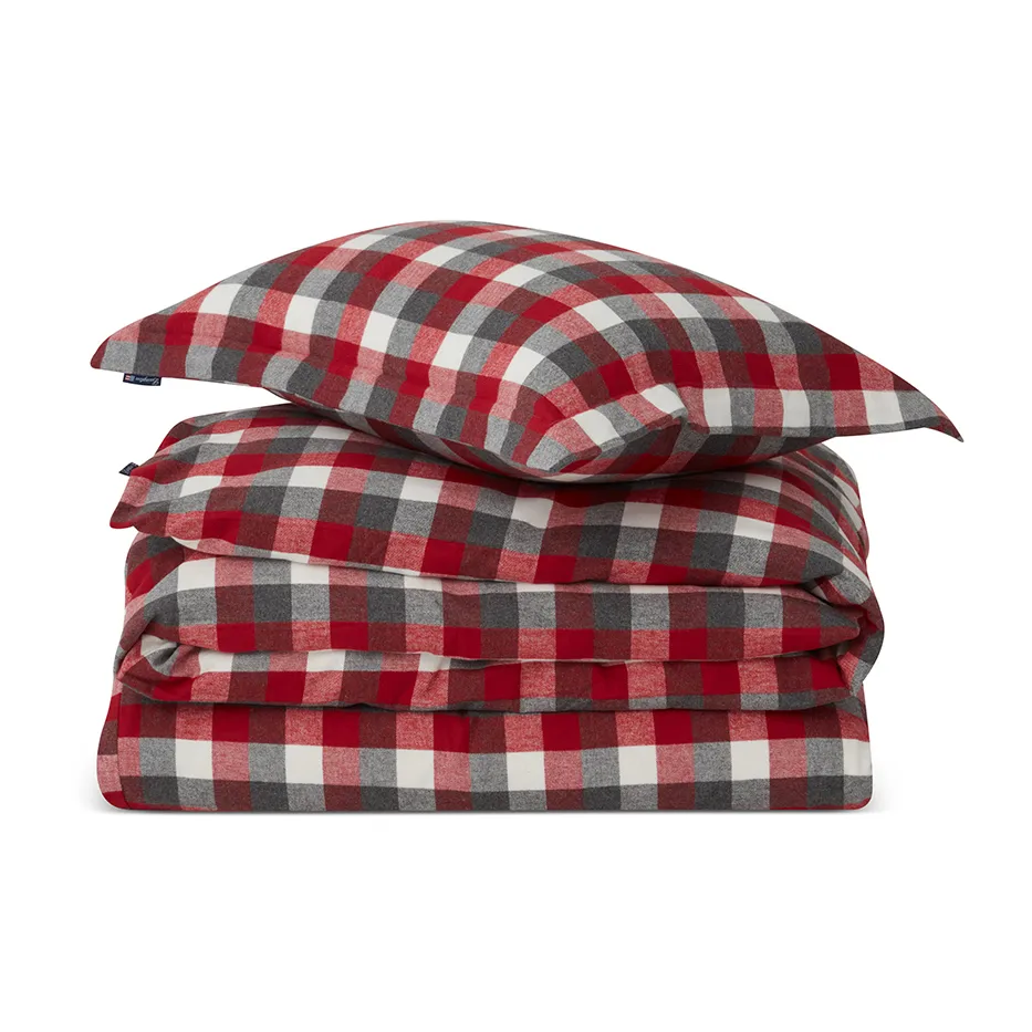 Checked Flannel bed linen 套装, 50x60 cm, 150x210 cm Lexington