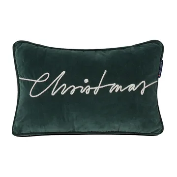 Christmas Cotton Velvet 靠枕|靠垫 30x50 cm - 绿色 - Lexington