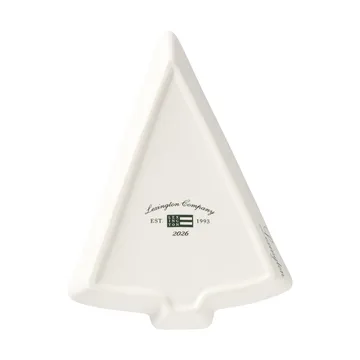 Christmas Tree 上菜盘 - 多色，15.2x11x1.6cm - Lexington