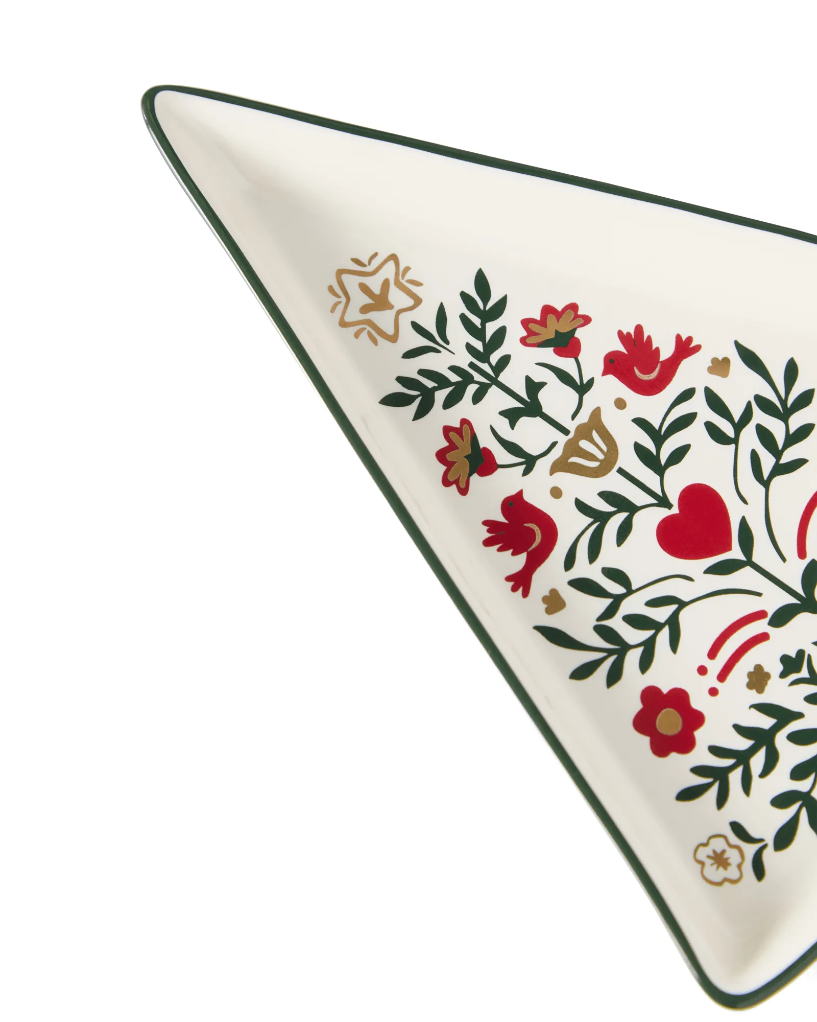 Christmas Tree 上菜盘, 多色，15.2x11x1.6cm Lexington