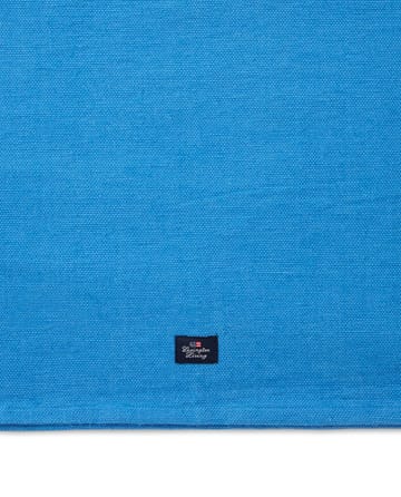 Cotton Jute 桌旗 with Side Stripes 50x250 cm - Blue-white - Lexington