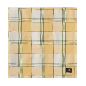 Easter Linen/Cotton 桌布 150x250 cm - 黄色-绿色 - Lexington