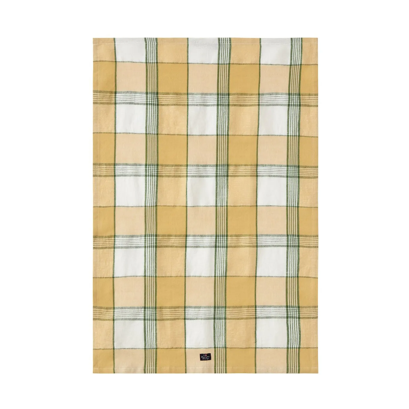 Easter Linen/Cotton 厨房巾 50x70 cm, 黄色-绿色 Lexington