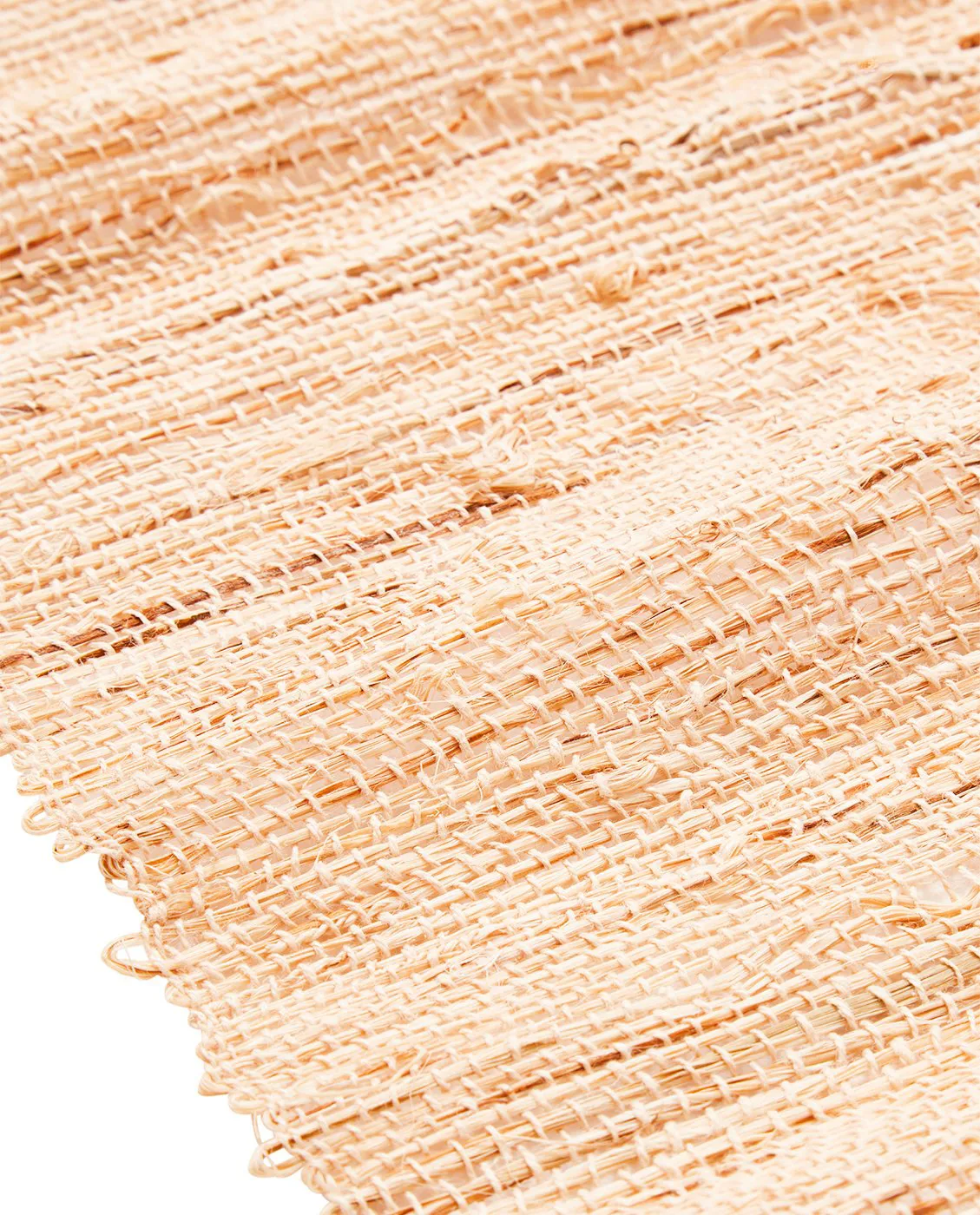 Handwoven Hemp/Ramie 餐垫 50x36 cm, 原色/自然色 Lexington