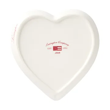 Heart 餐盘 - 多色，13x13x1.6cm - Lexington