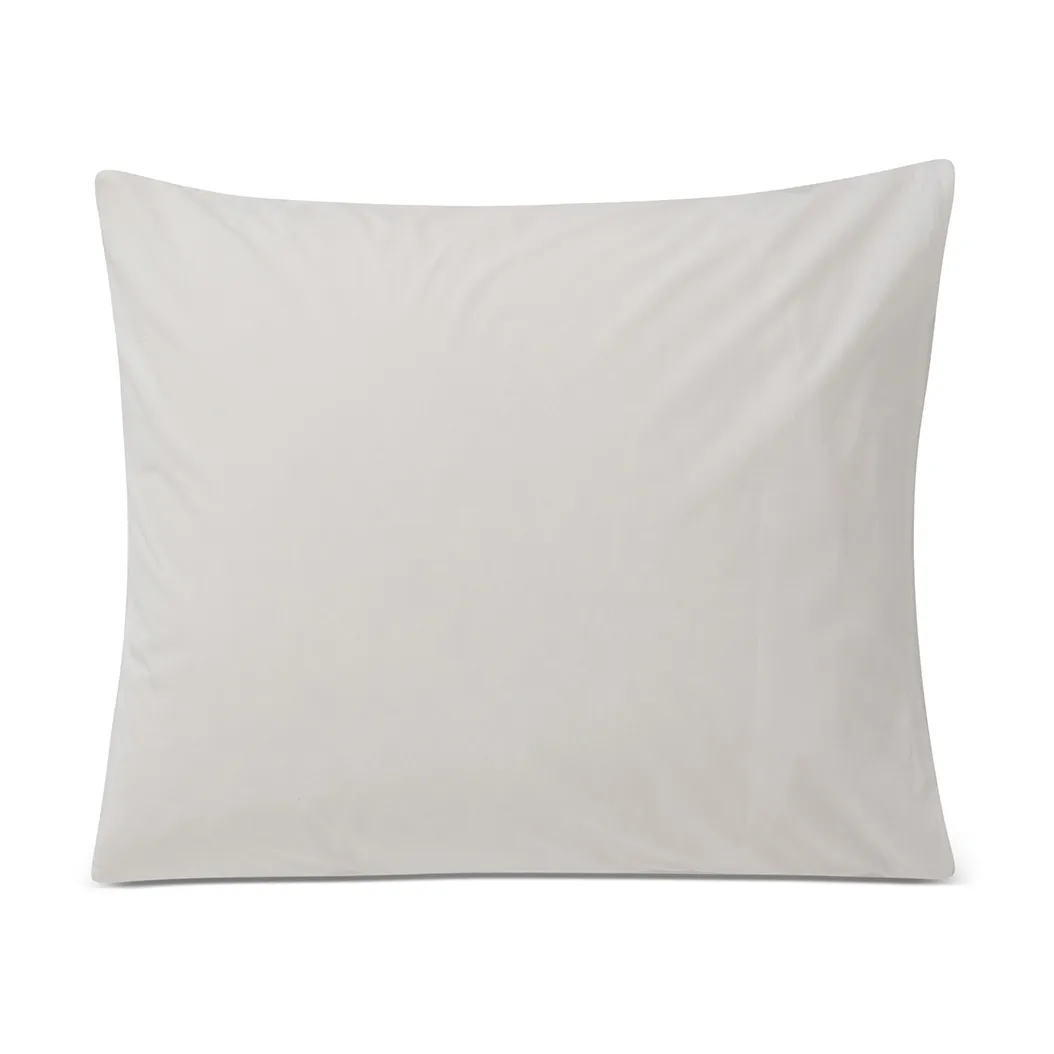 Holiday Printed Organic Cotton 枕头套 50x60 cm, 白色-绿色-红色 Lexington