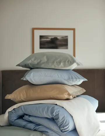 Hotel Cotton Sateen 枕头套 50x60 cm - Sage 绿色 - Lexington
