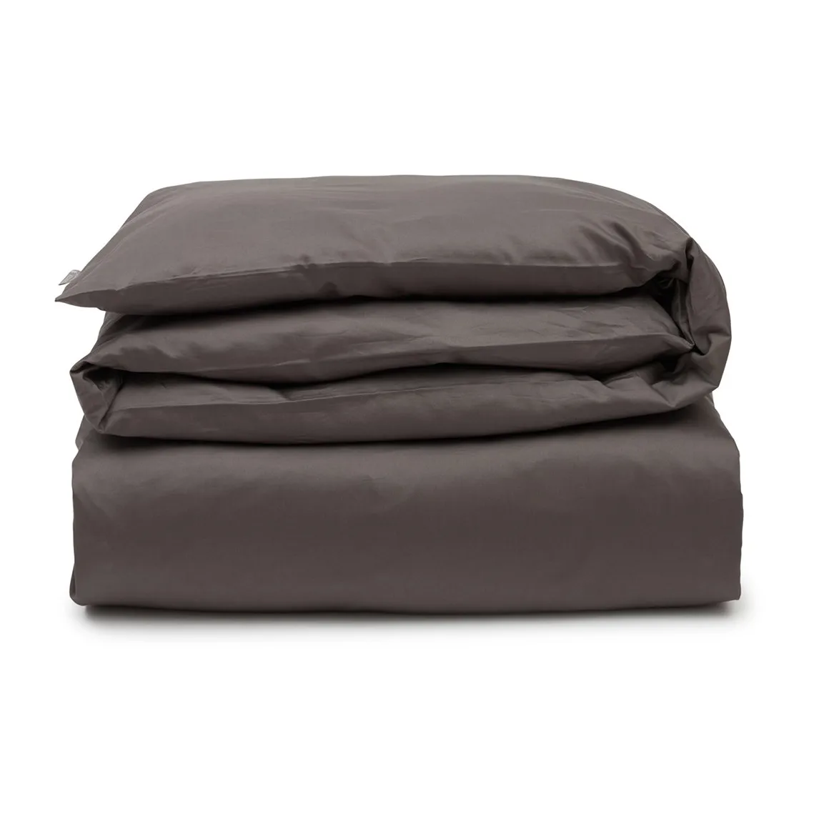 Hotel Cotton Sateen duvet cover 150x210 cm, Charcoal 灰色 Lexington
