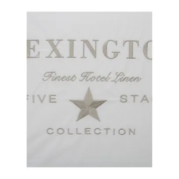 Hotel Embroidery 枕套50x60cm - 白色_浅米色 - Lexington