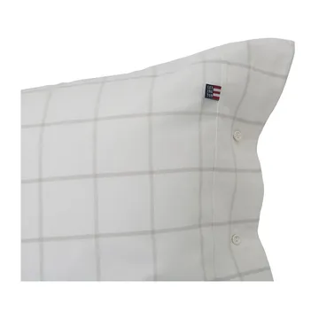 Hotel Light Flannel 枕套65x65cm - 白色_浅米色 - Lexington