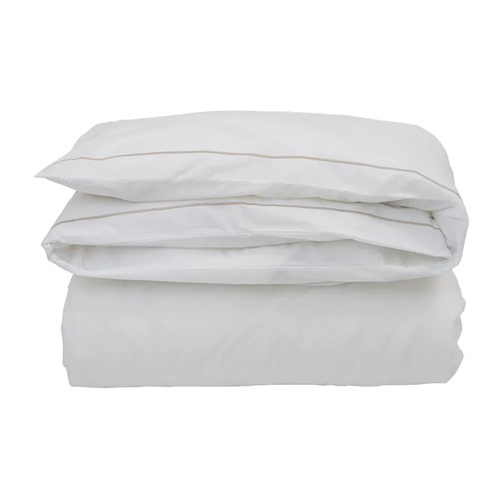 Hotel Percale 被套150x210cm - 白色_浅米色 - Lexington