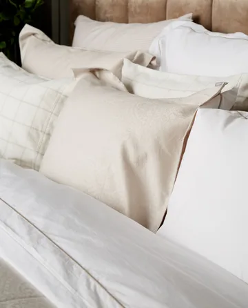 Hotel Percale 被套150x210cm - 白色_浅米色 - Lexington