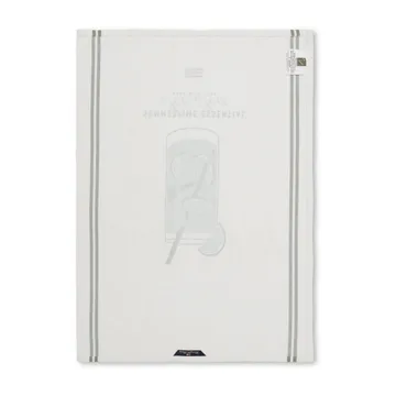 Ice Tea Organic Cotton Twill 厨房巾  50x70 cm - 白色 - Lexington