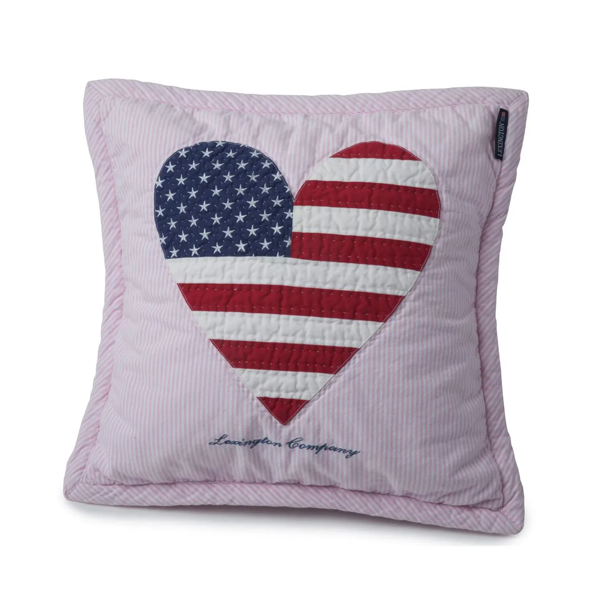 Icons Baby Quilted 靠枕套 heart 40x40 cm, 粉色 Lexington