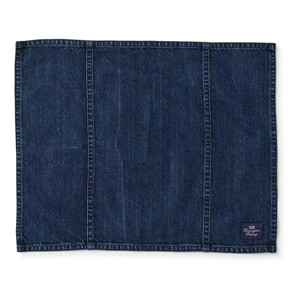 Icons Denim 餐垫  40x50 cm, denim 蓝色 Lexington