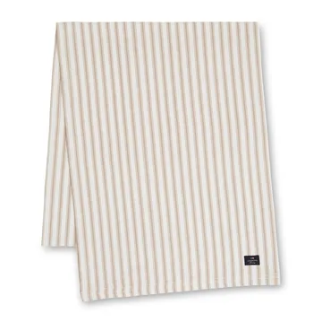 Icons Herringbone Striped runner 50x150 cm - 米色-白色 - Lexington