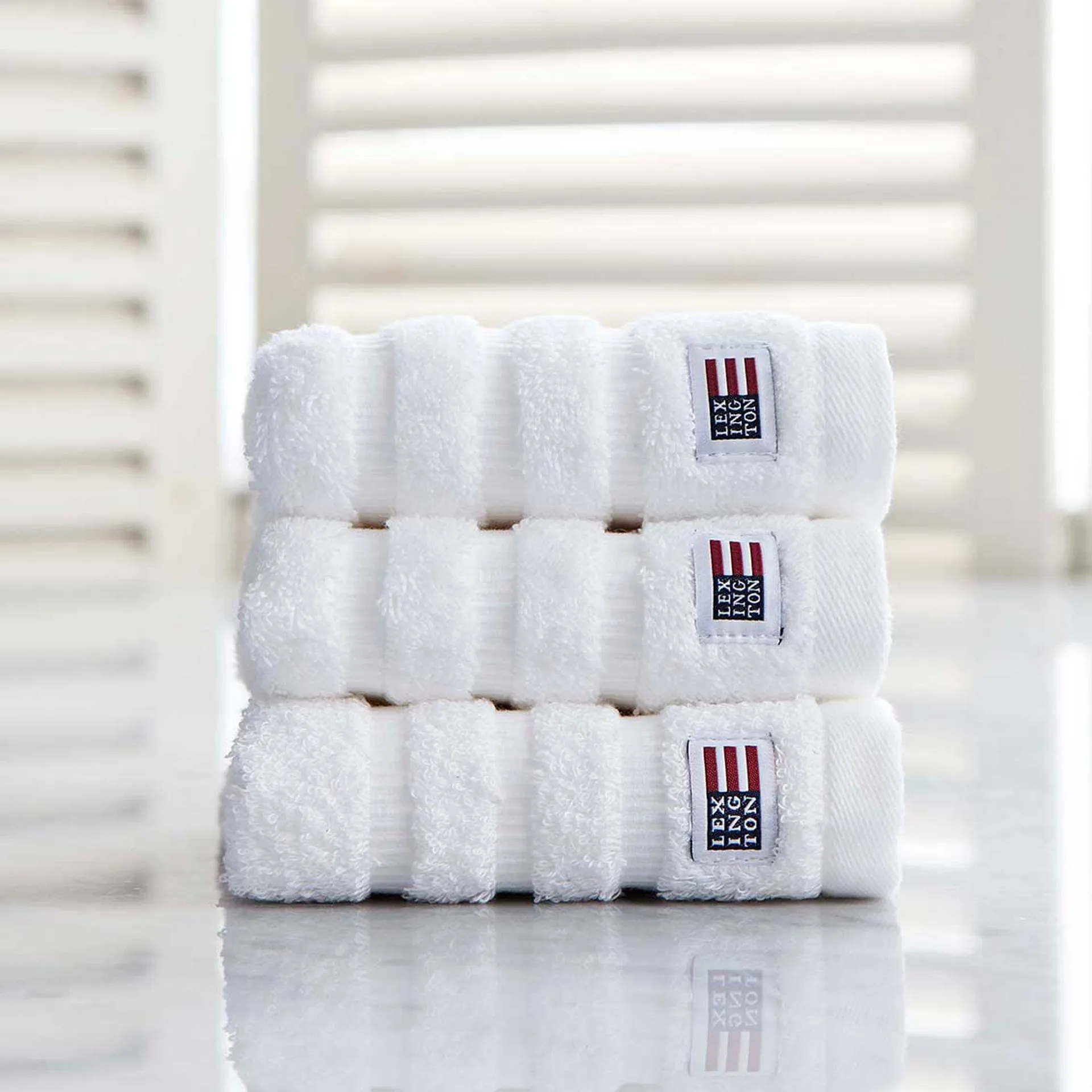 Icons Original 毛巾  30x50 cm, 白色 Lexington