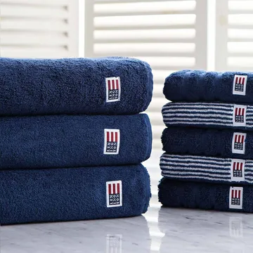 Icons Original 毛巾50x100cm - 藏青色 - Lexington