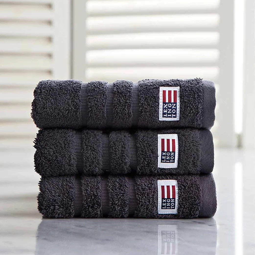 Icons Original 毛巾  50x70 cm, charcoal Lexington