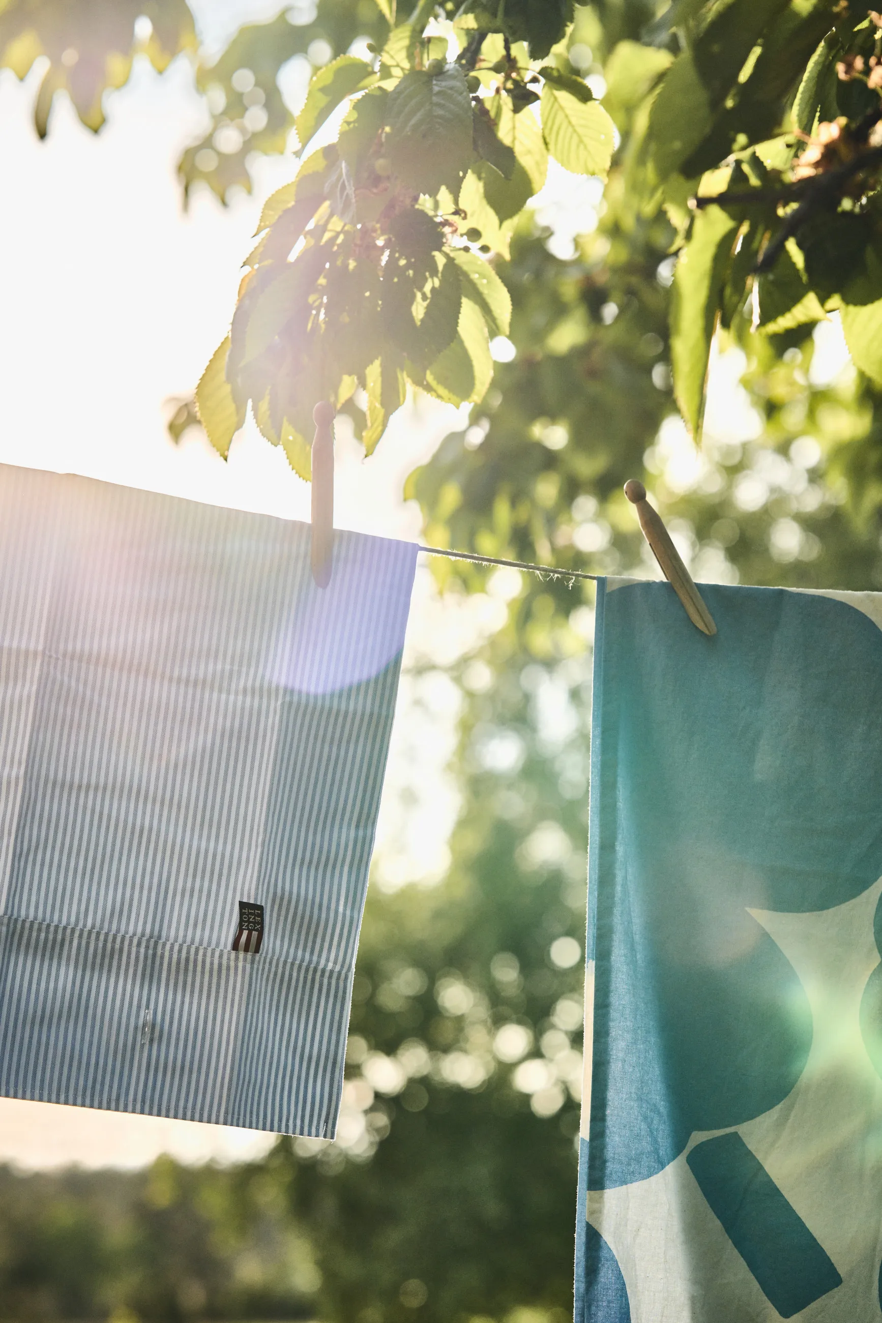 Icons Pin Point 枕头套 50x60 cm, 蓝色-白色 Lexington