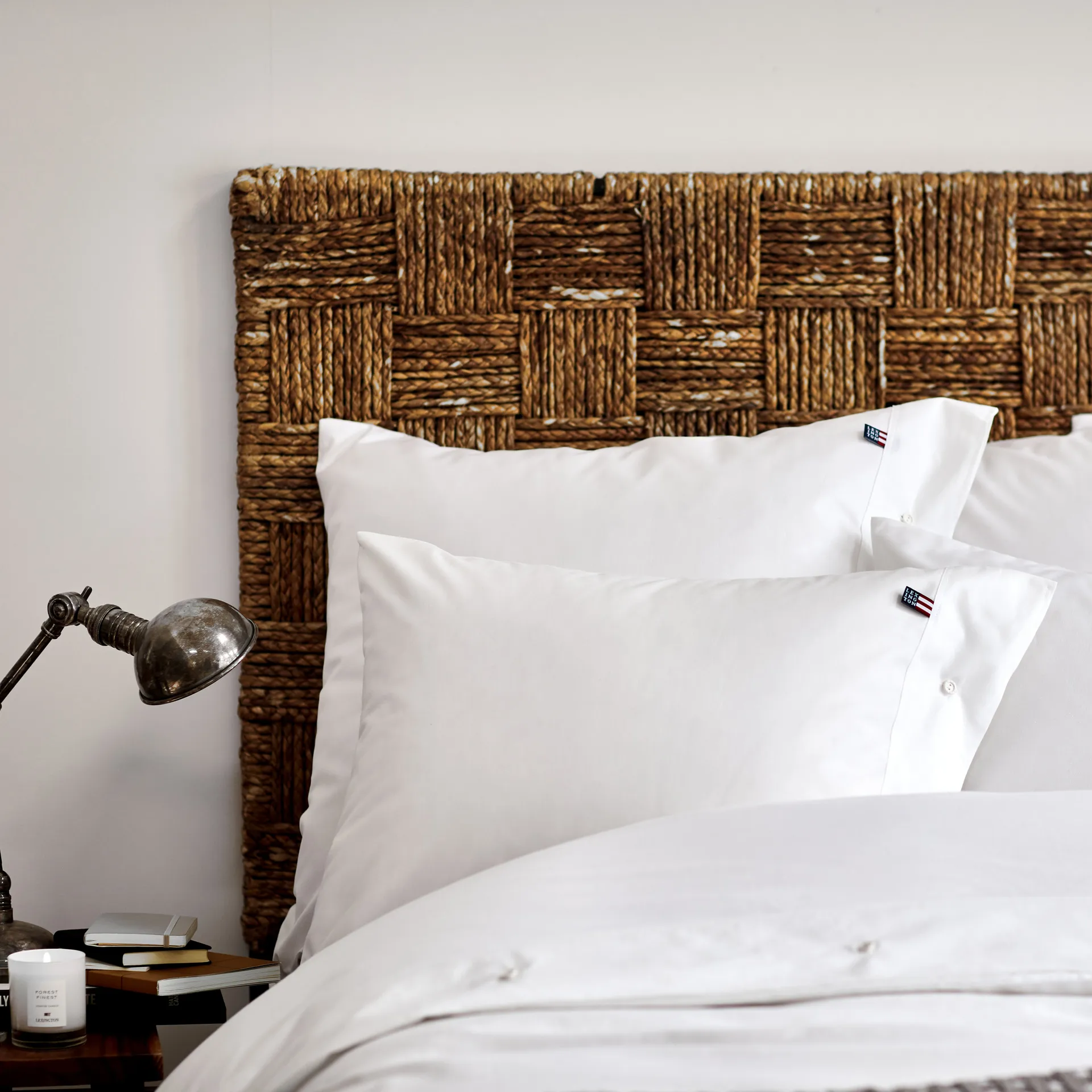 Icons Pin Point 枕头套 50x60 cm, 白色 Lexington