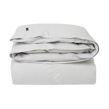 Icons Pin Point duvet cover 150x210 cm - 米色-白色 - Lexington