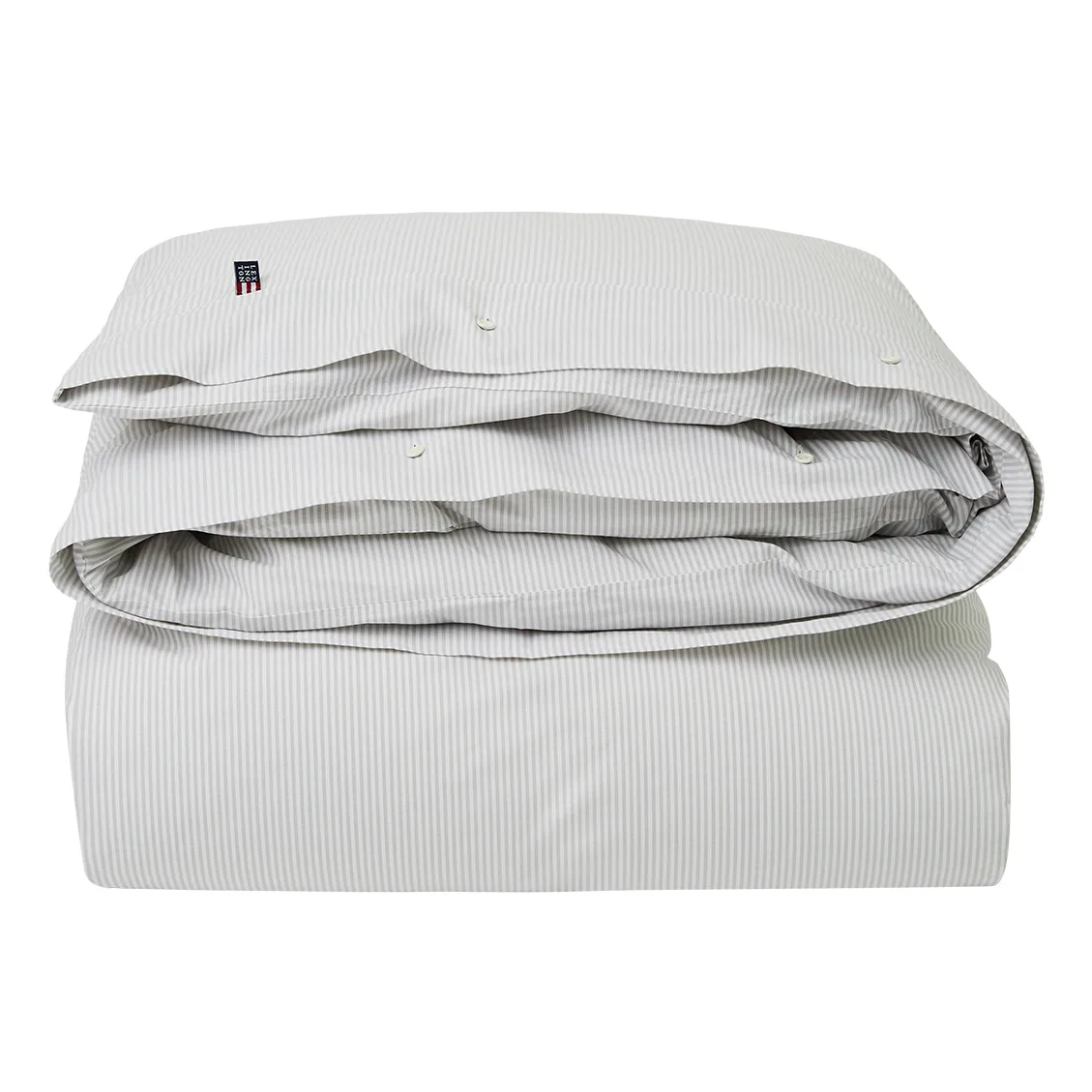 Icons Pin Point duvet cover 220x220 cm, 米色-白色 Lexington