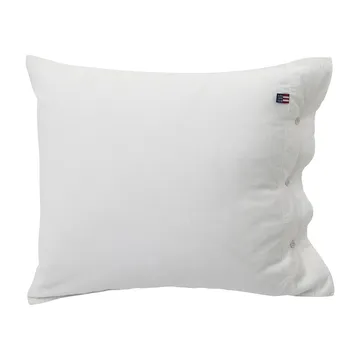 Icons Poplin 枕套50x60cm - 白色 - Lexington