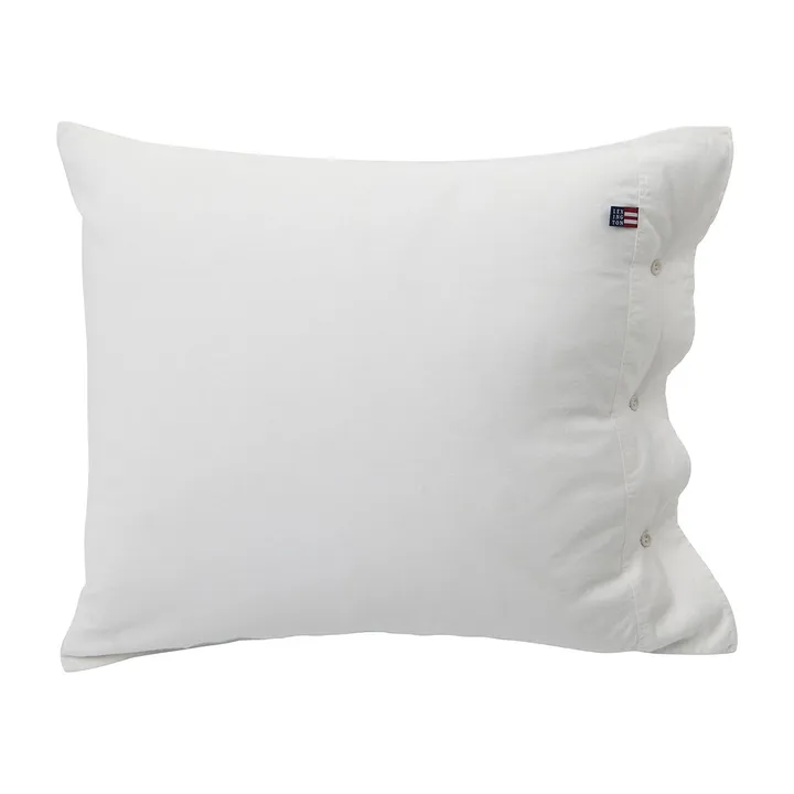 Icons Poplin 枕套50x60cm - 白色 - Lexington