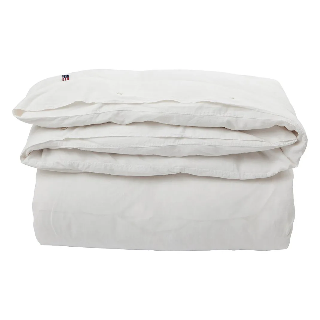 Icons Poplin duvet cover 220x220 cm, 白色 Lexington