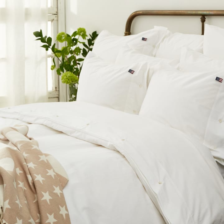 Icons Poplin duvet cover 220x220 cm, 白色 Lexington