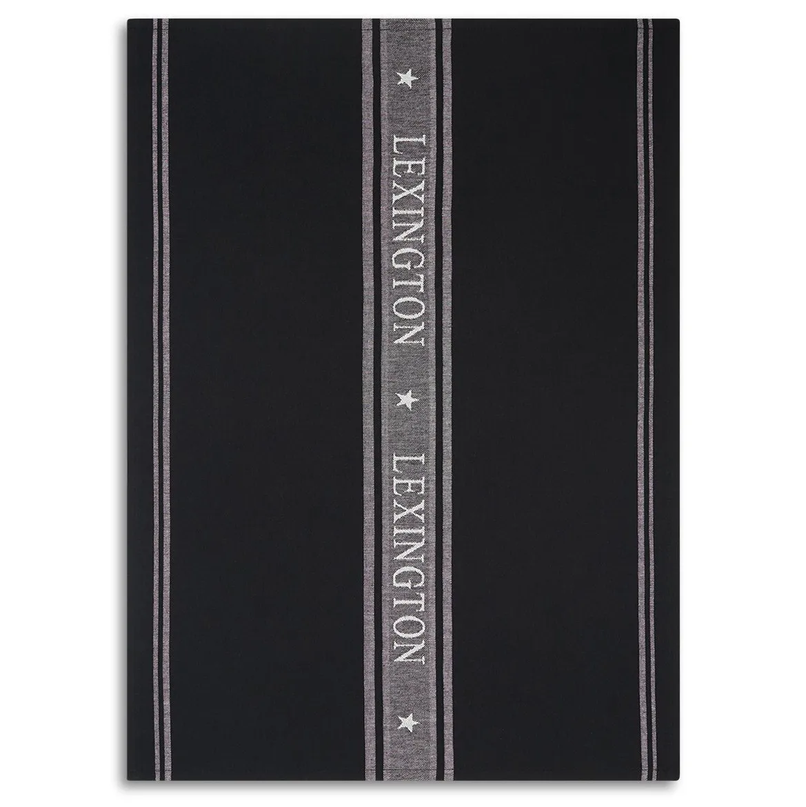 Icons Star 厨房巾  50x70 cm, 黑色-白色 Lexington