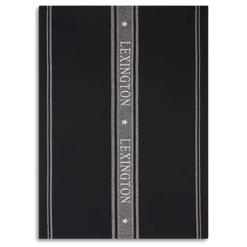 Icons Star 厨房巾  50x70 cm - 黑色-白色 - Lexington