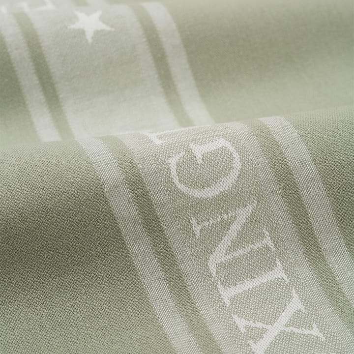 Icons Star 厨房巾  50x70 cm, sage 绿色-白色 Lexington
