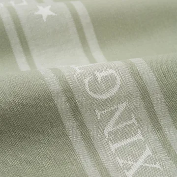 Icons Star 厨房巾50x70cm - 鼠尾草绿_白色 - Lexington